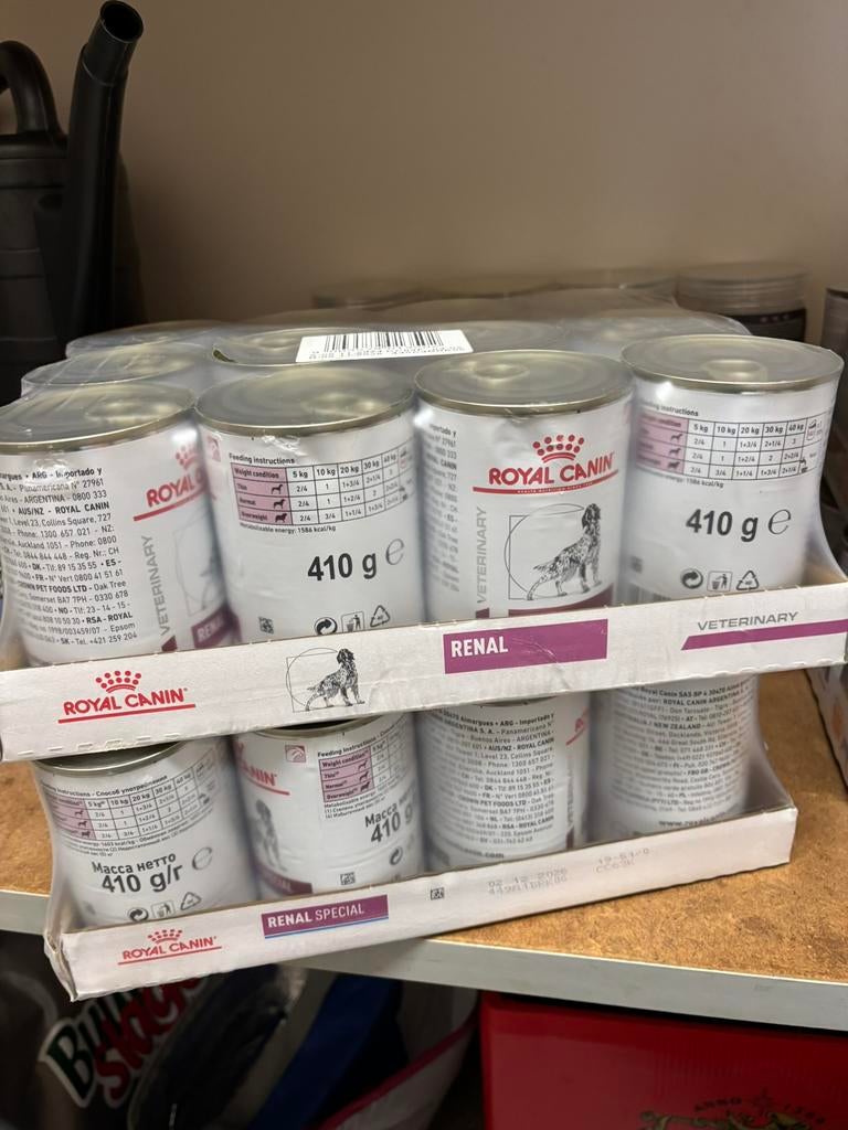 Royal Canin Renal en Renal Special, Ophalen
