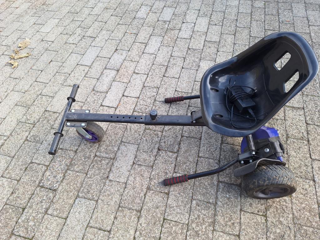 Hoverboard met kart, Ophalen, Gebruikt