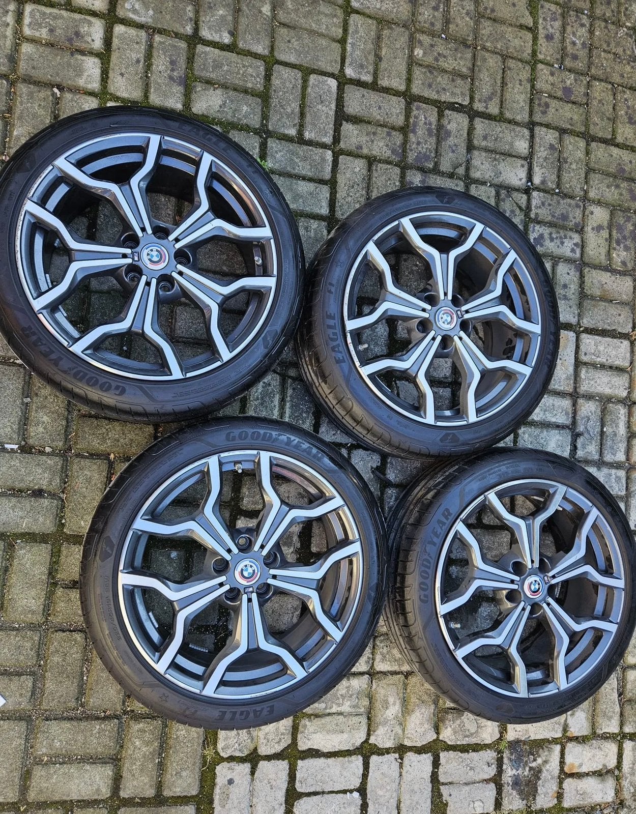 Jantes Bmw x2 722m jantes 19 pouces d'origine et pneus d'été, Autos : Pièces & Accessoires, Pneus et Jantes, Pneus été, 225 mm