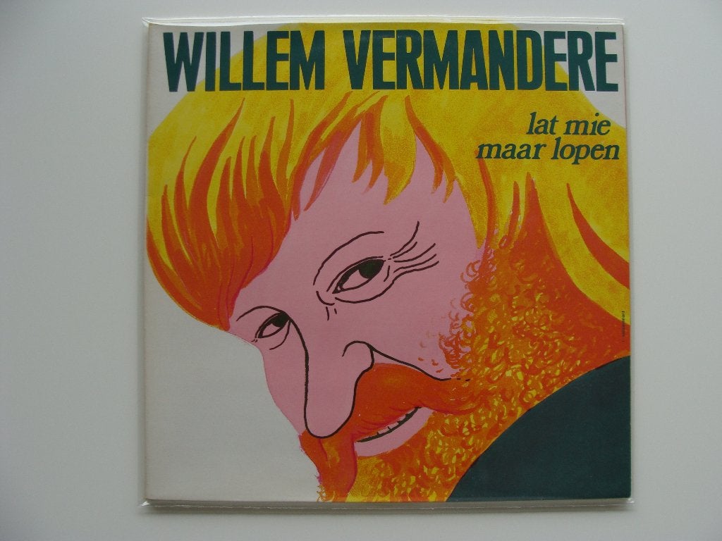 Willem Vermandere – Lat Mie Maar Lopen (1981), Cd's en Dvd's, Vinyl | Nederlandstalig, LP, Folk, Ophalen of Verzenden, 12 inch