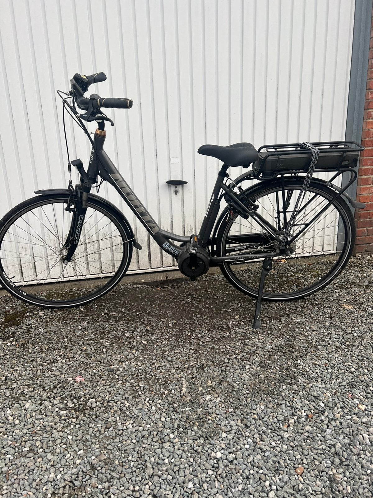 Elektrische fiets norta met middenmotor, Fietsen en Brommers, Ophalen, Zo goed als nieuw