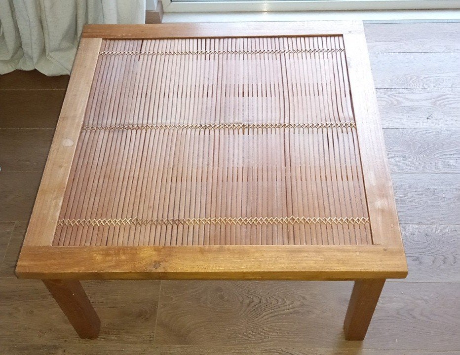unieke salontafel, Ophalen