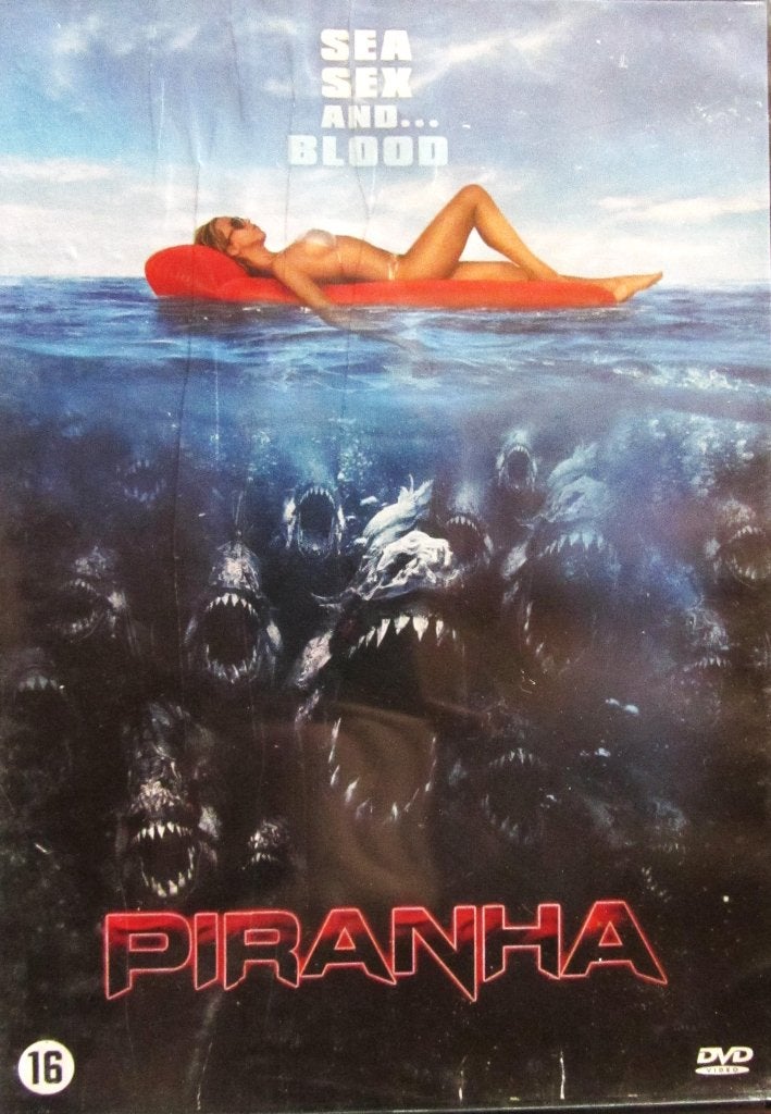 DVD HORROR- PIRANHA, Enlèvement ou Envoi, Anglais, Tous les âges, Monstres