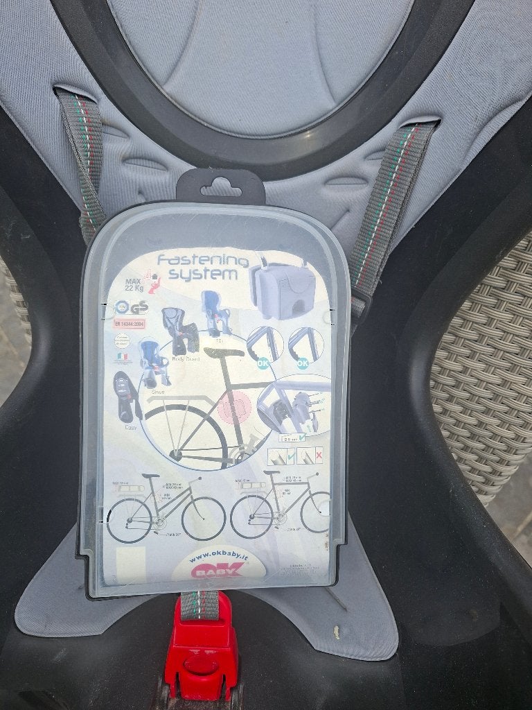 Fietsstoel, Fietsen en Brommers, Fietsaccessoires | Fietsstoeltjes, Achterzitje, Ophalen, Overige merken, 15 t/m 25 kg