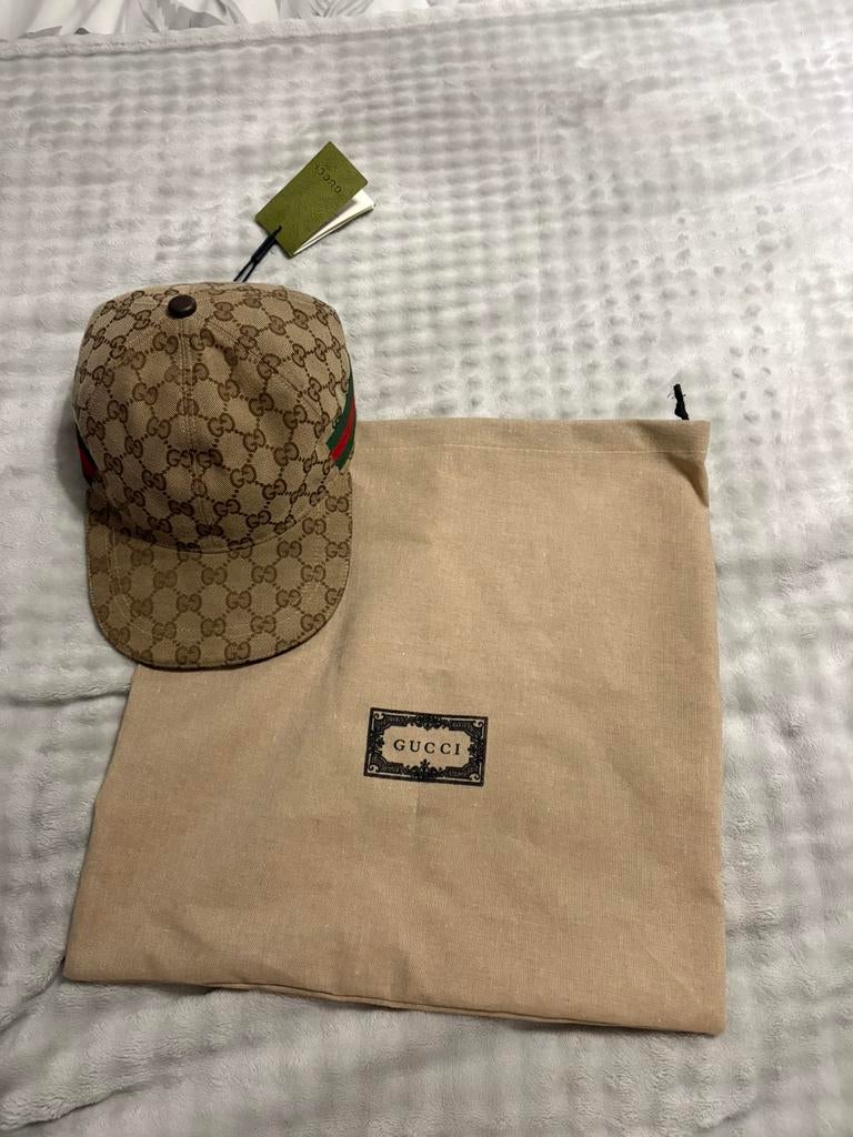Casquette Gucci classique beige, Enlèvement ou Envoi, Neuf, Beige