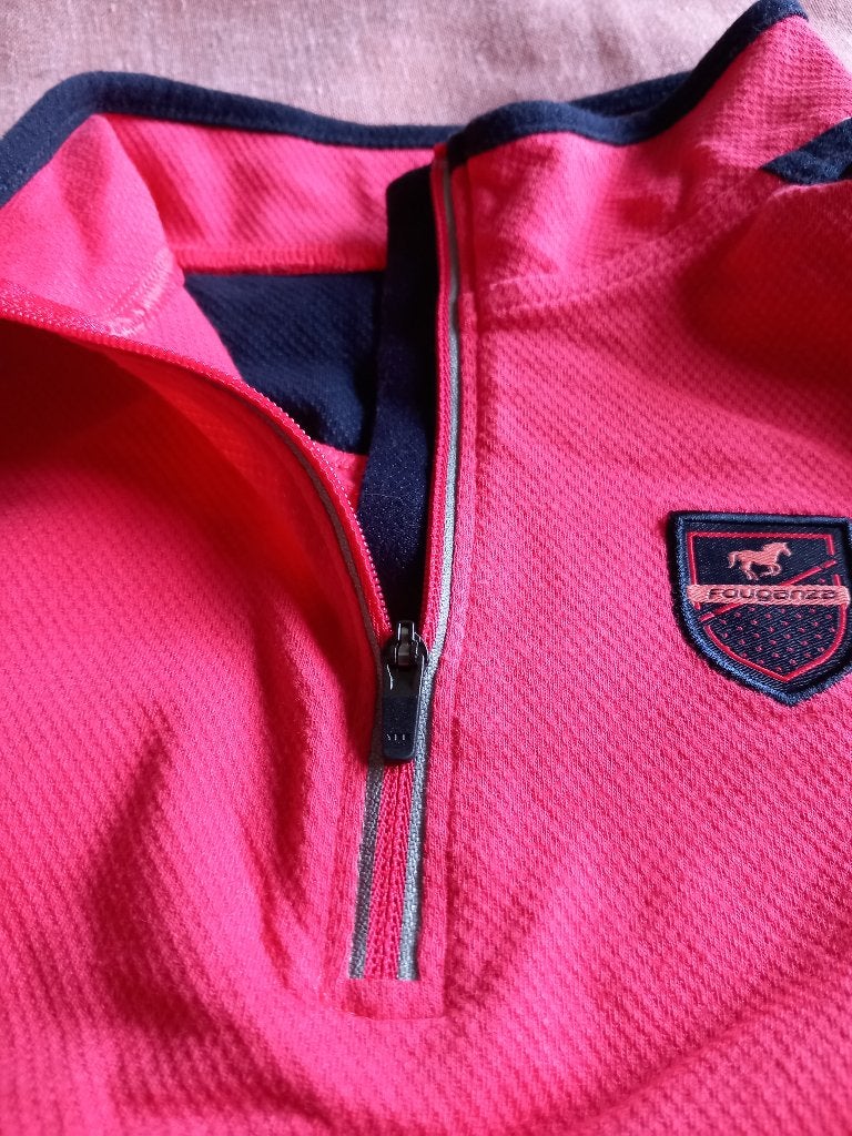 Polo T-shirt paardrijden, Dieren en Toebehoren, Ophalen, Kinderen, Zo goed als nieuw, Recreatie
