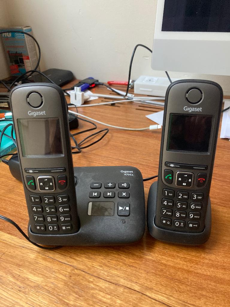 telefoonset gigaset A705a, Telecommunicatie, Ophalen, Gebruikt, Overige modellen, Zonder simlock