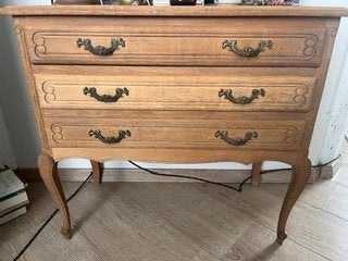 eiken ladekastje, 3 of 4 laden, Ophalen, Gebruikt, Landelijk