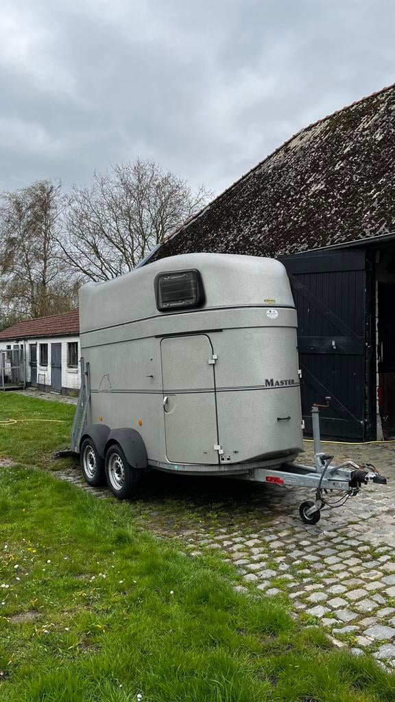 Boeckman Master trailer/paardentrailer, Enlèvement, Comme neuf