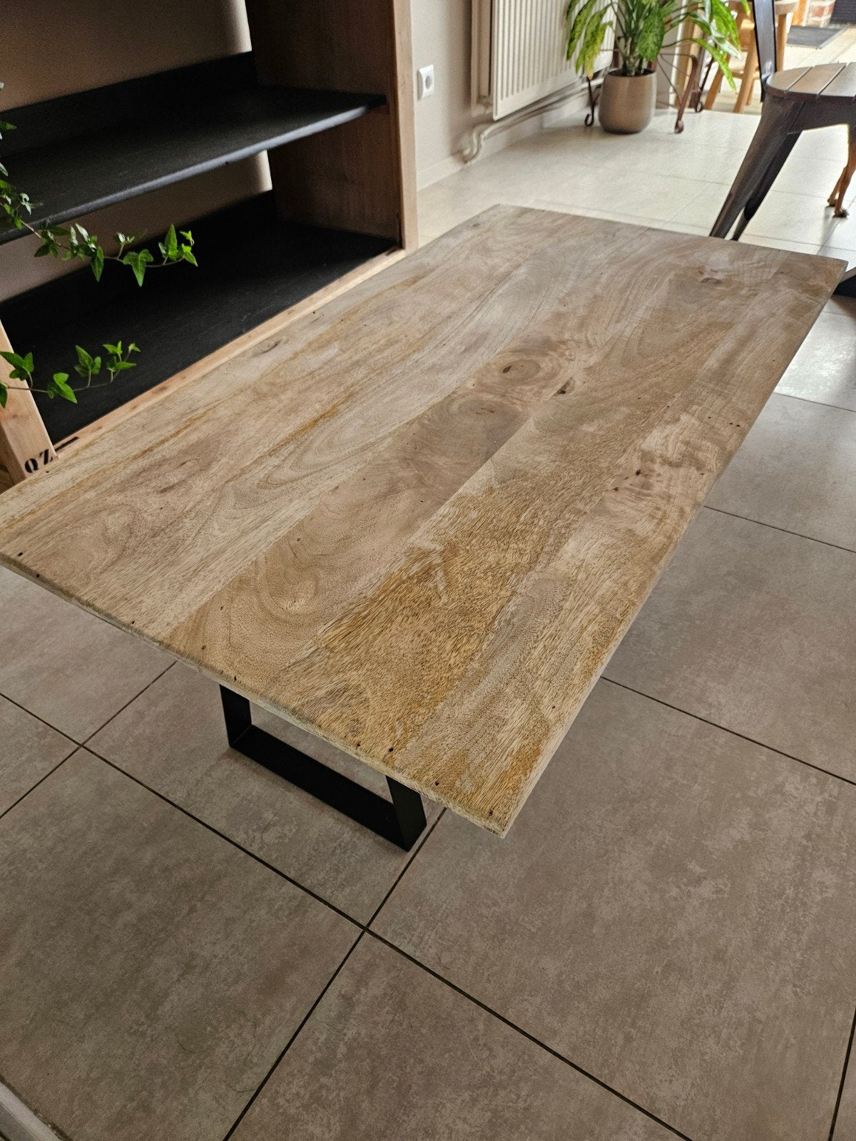 Table de salon, Enlèvement, Métal