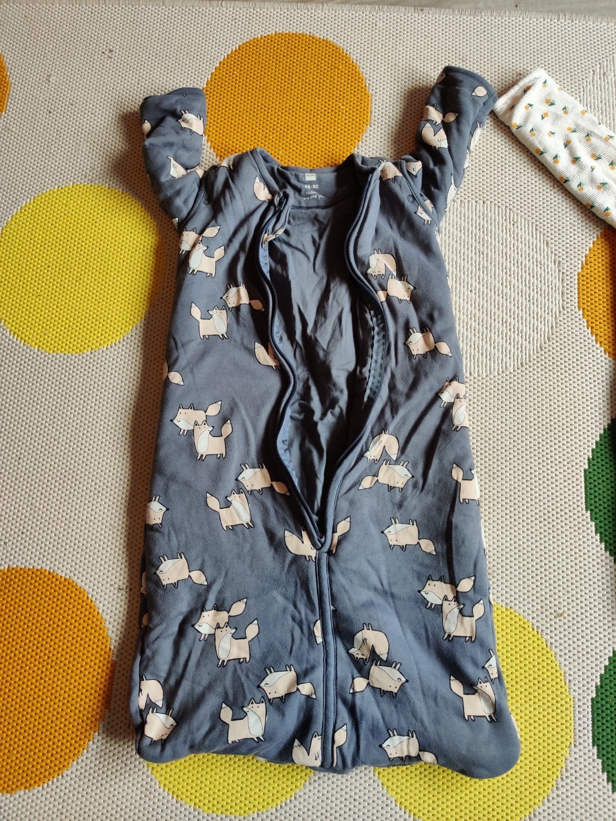 2 x slaapzak 68-80, Kinderen en Baby's, Ophalen, Slaapzak, Hema