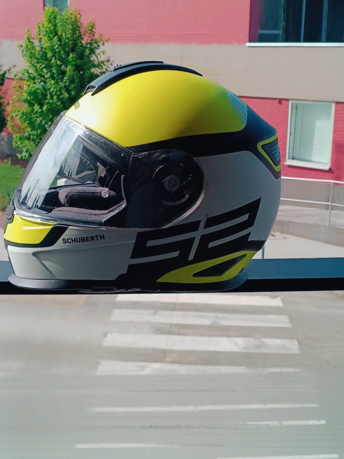 casque Schubert S2 taille l très bon état, Motoren, Ophalen of Verzenden, L