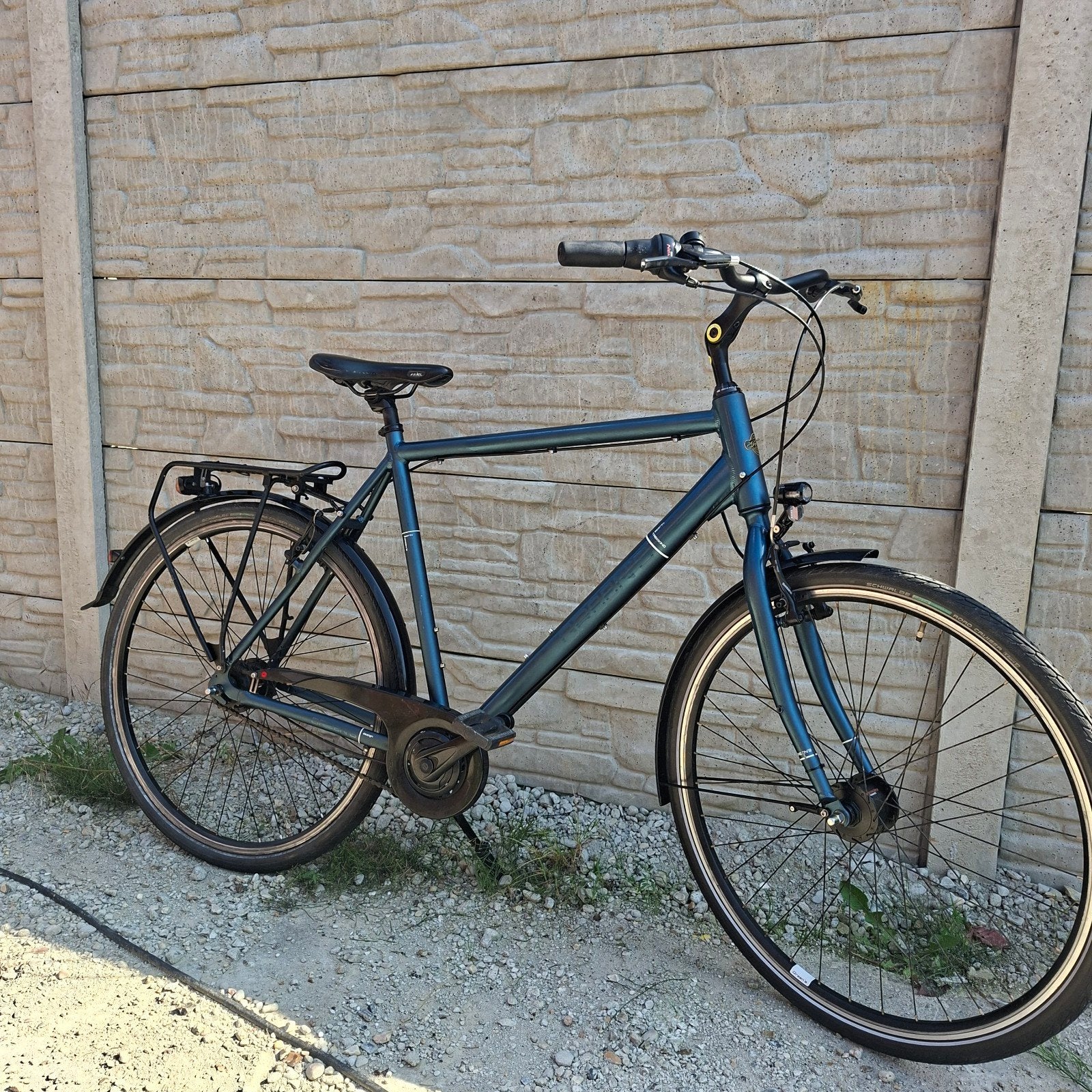 Heren fiets jongensfiets mt 60, Fietsen en Brommers, 57 tot 61 cm, Ophalen, Zo goed als nieuw, 28 inch