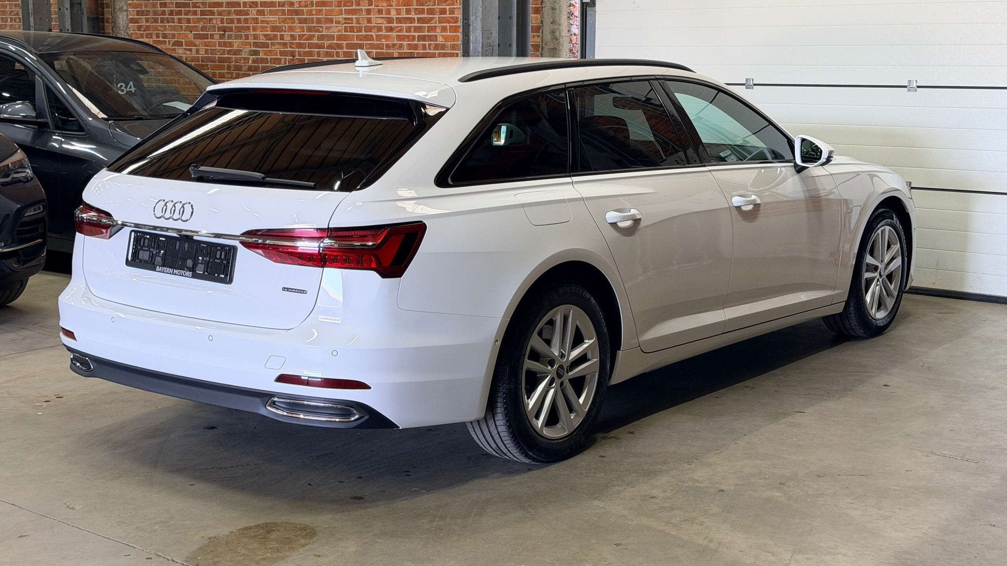 Audi A6 Avant PHEV 50 TFSI e Garantie Plug in Benzine, 32 g/km, Gebruikt, 1984 cc, Wit