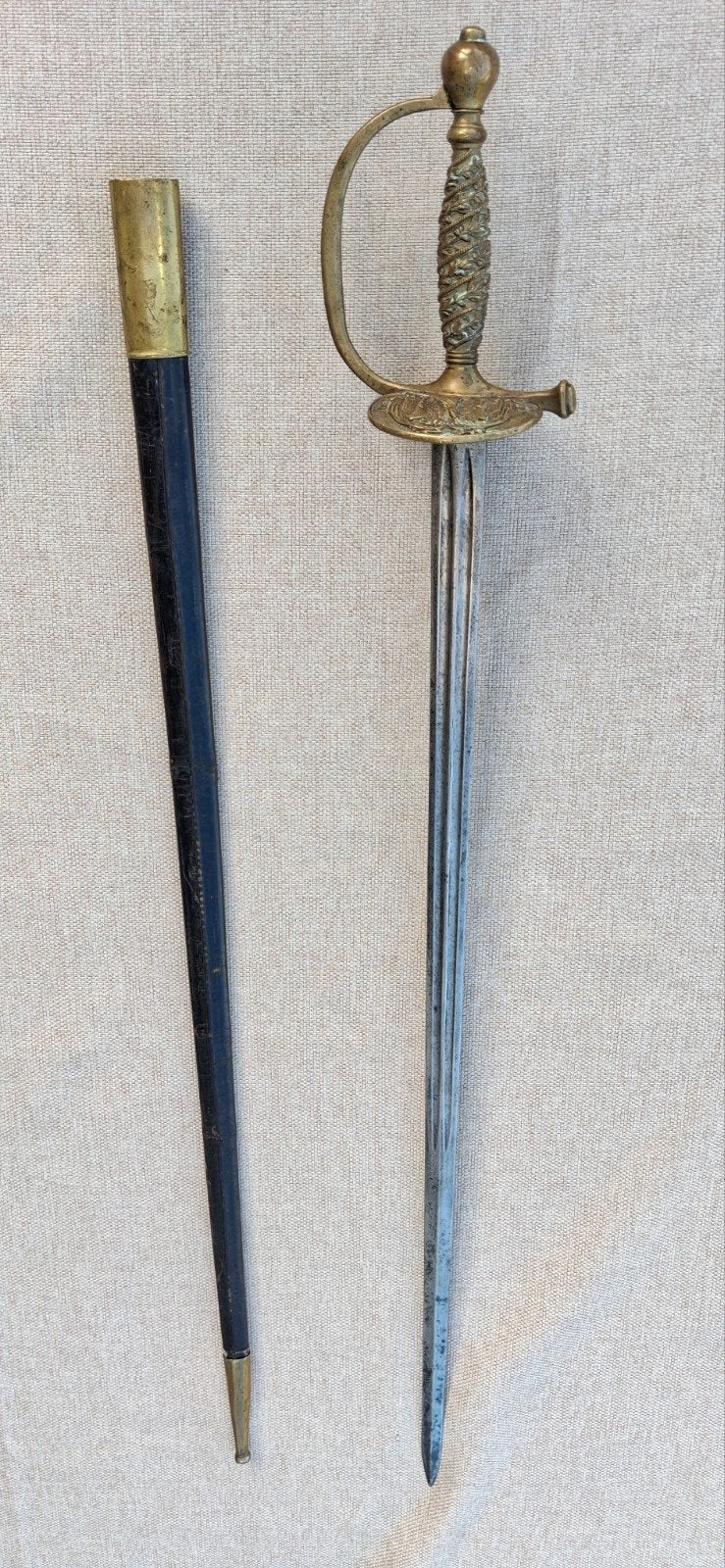 Officier militaire français, gendarmerie, 2e Empire, Enlèvement ou Envoi, Gendarmerie, Épée ou sabre