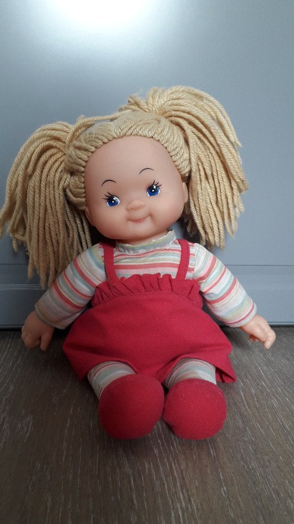 knuffelpop, Kinderen en Baby's, Speelgoed | Poppen, Ophalen, Zo goed als nieuw, Overige typen