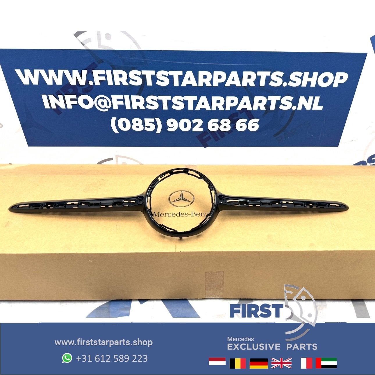 W177 GRIL MIDDEN FRAME origineel Mercedes A Klasse 2019-2023, Gebruikt, -, Ophalen of Verzenden, -