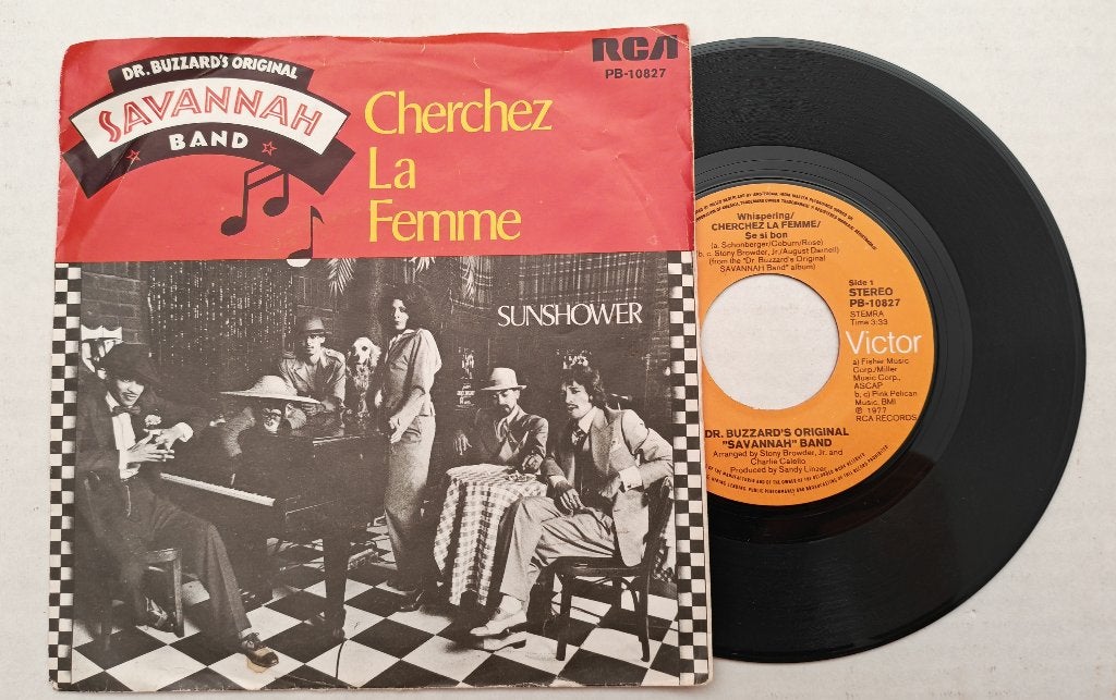 DR. BUZZARD's ORIGINAL SAVANNAH BAND - Cherchez la femme, Cd's en Dvd's, Vinyl Singles, Ophalen of Verzenden, Gebruikt, 7 inch