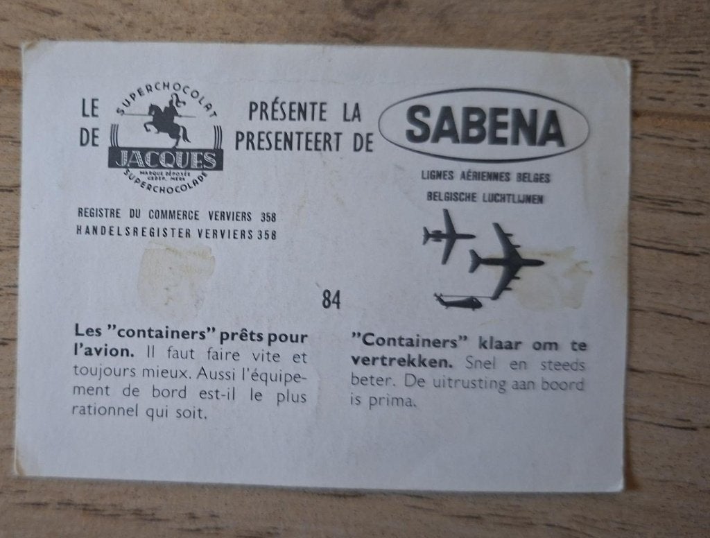 81 vintage Chocolade Jacques chromo’s (jaren 50/60), Enlèvement ou Envoi, Utilisé, Plusieurs images