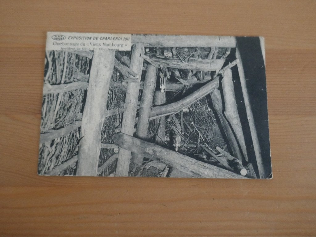 charleroi expo 1911 charbonnage du "vieux mambourg", Verzenden, Ongelopen, Henegouwen