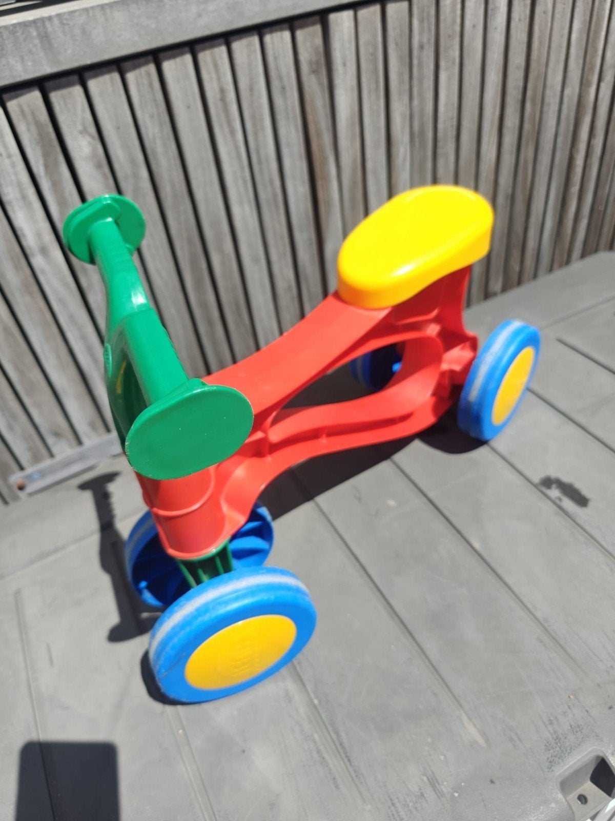 Loopfiets, Ophalen