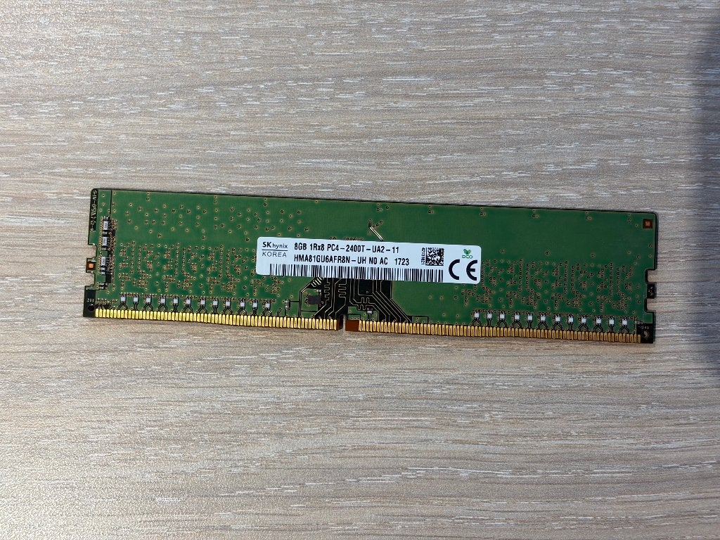 8GB DDR4 PC4-2400T, Gebruikt, DDR4, 8 GB, Ophalen of Verzenden