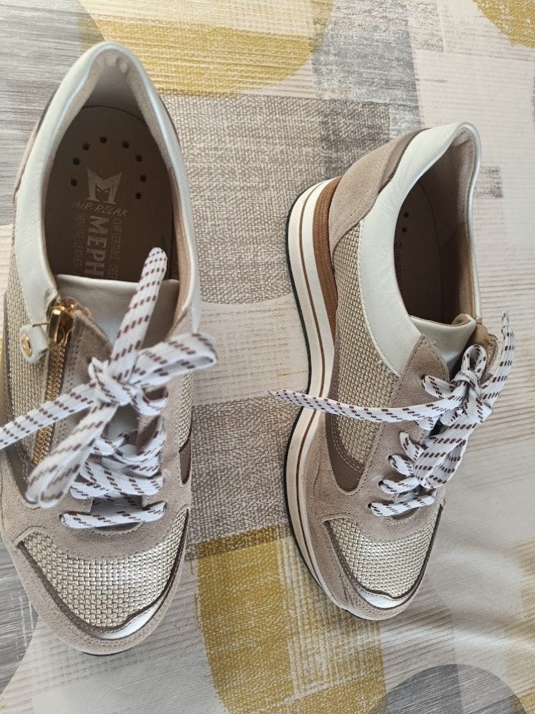 Mephisto Olimpia sneakers voor dames, Kleding | Dames, Schoenen, Nieuw, Sneakers, Beige, Ophalen