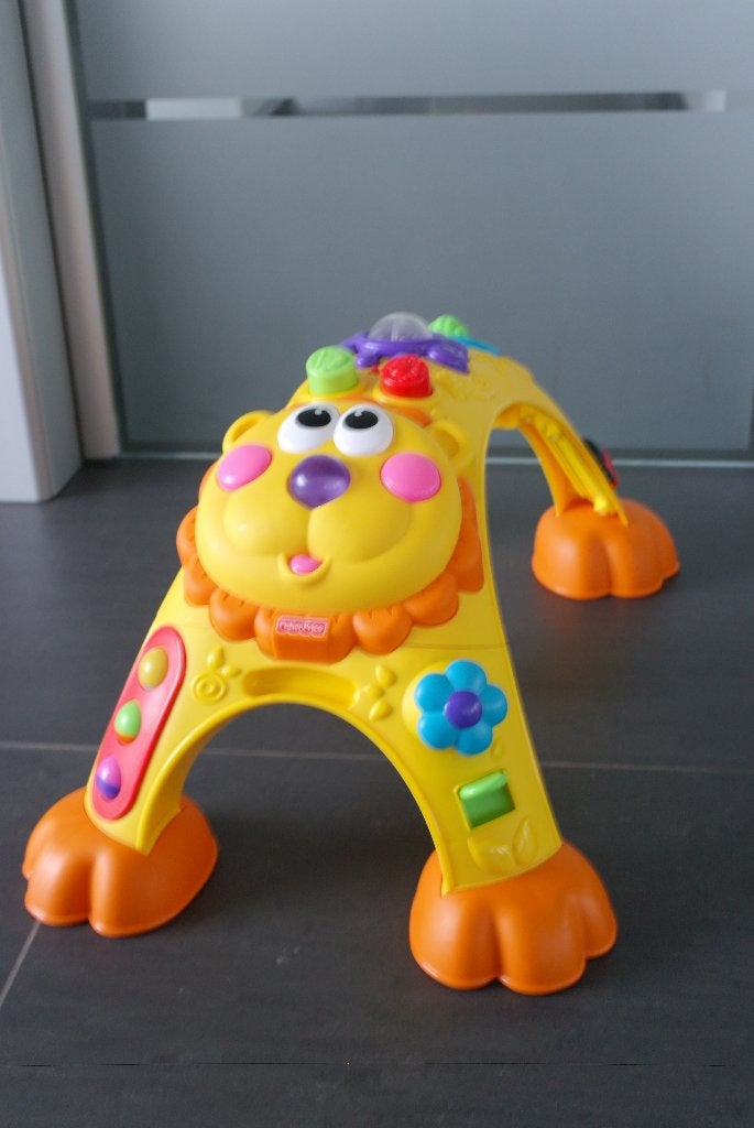 Arc en forme de lion Fisher Price avec lumière et son, Enlèvement, Comme neuf, Sonore