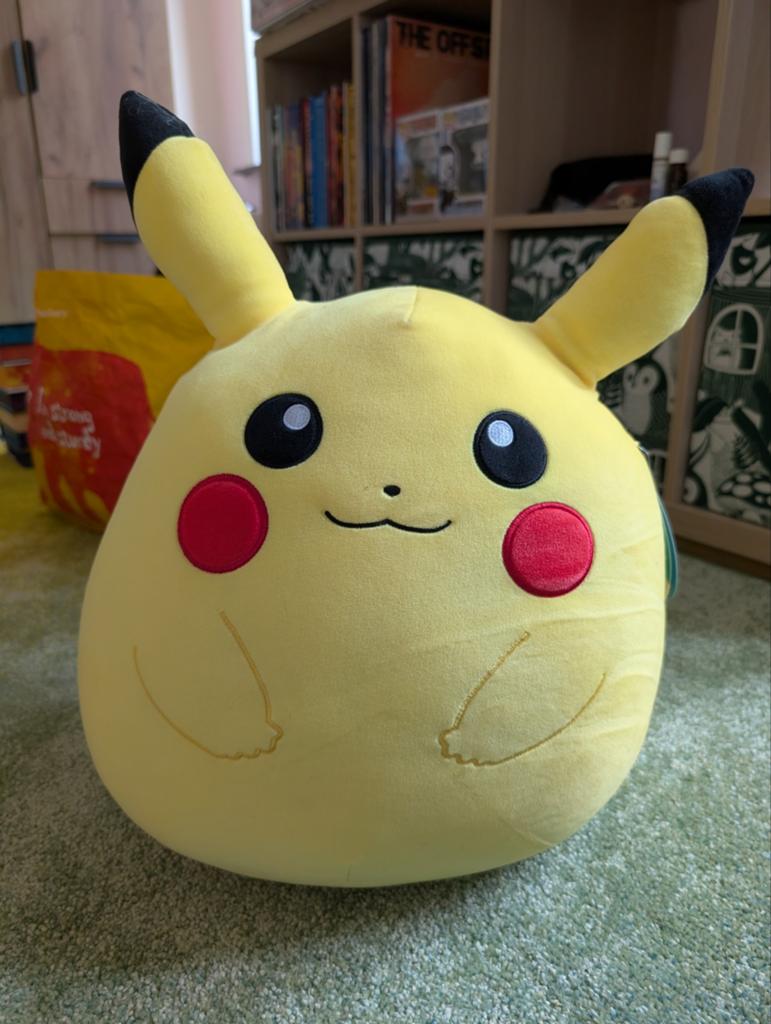 Pikachu Squishmallow Pokémon knuffel, Kinderen en Baby's, Speelgoed | Knuffels en Pluche, Pokémon, Ophalen, Squishmallow