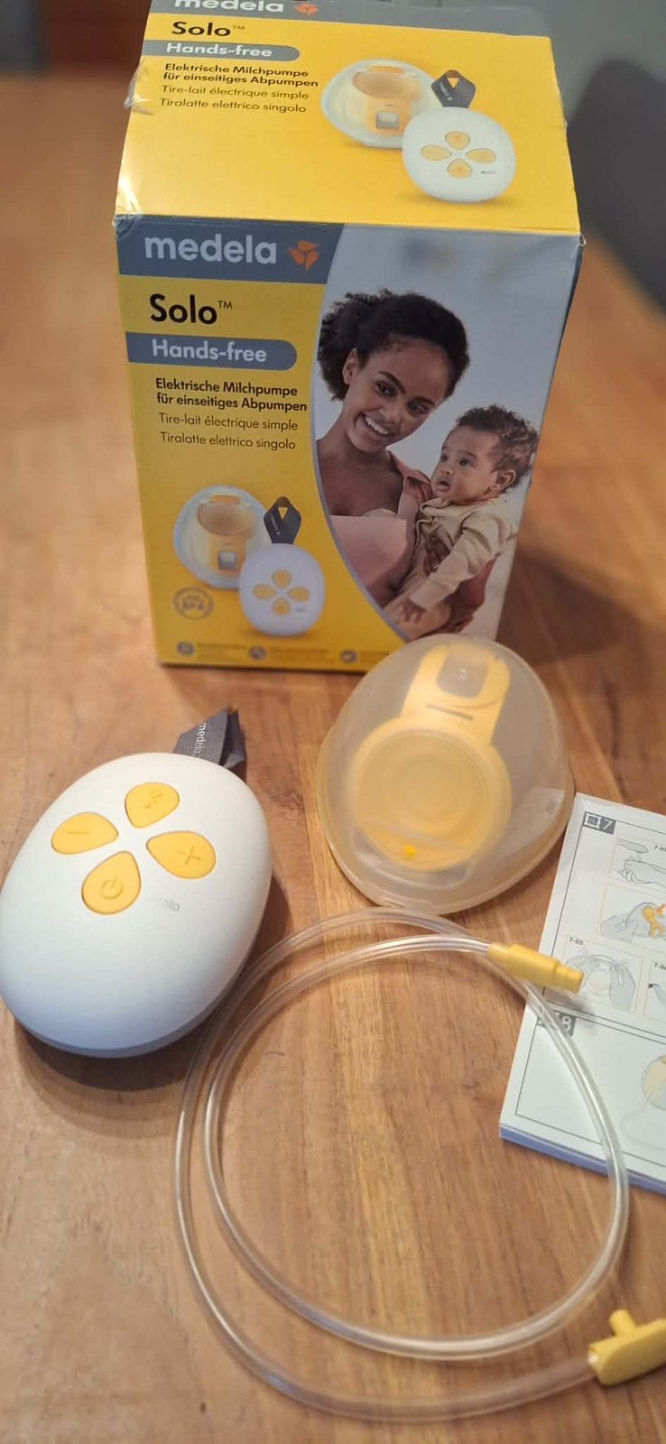 Medela handsfree kolf solo, Kinderen en Baby's, Babyvoeding en Toebehoren, Ophalen, Zo goed als nieuw