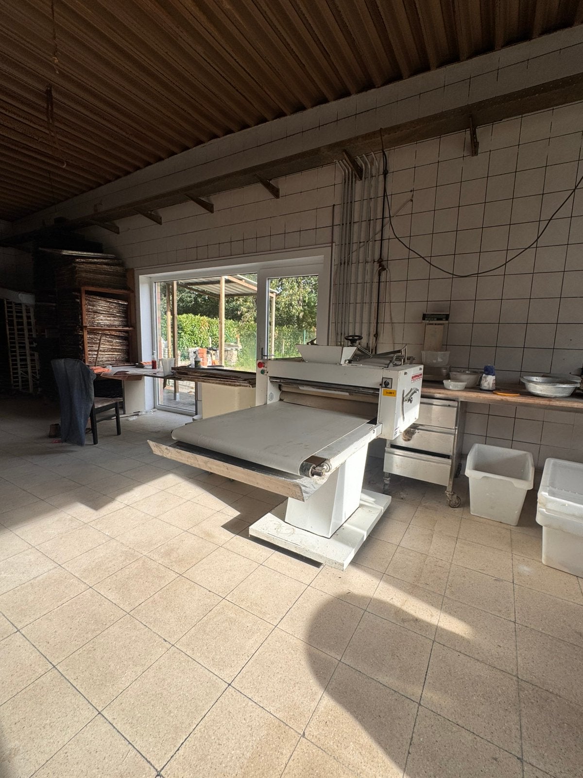 Machine voor bakkerij, Ophalen, Gebruikt