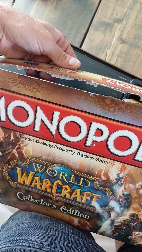 bordspel zgan Monopoly World of Warcraft Monopolie, Vijf spelers of meer, Ophalen of Verzenden, Zo goed als nieuw, Monopooly