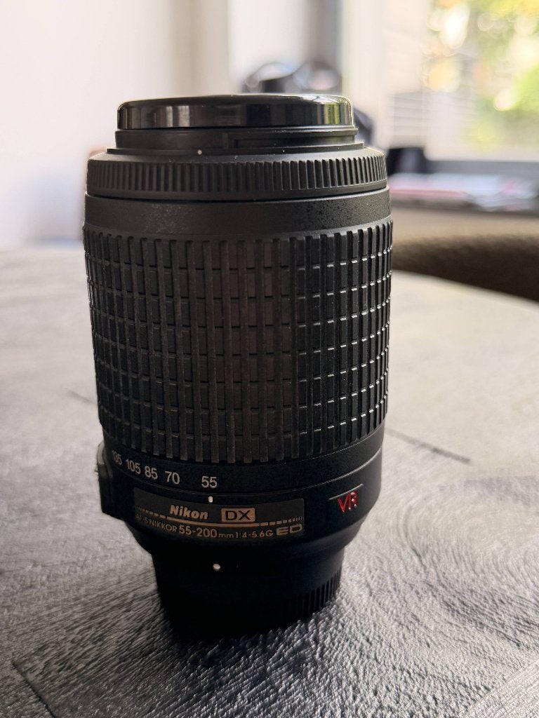 Nikon AF-S DX 55-200mm f/4-5.6G ED VR – Stabilisé, Enlèvement ou Envoi, Zoom, Utilisé, 200 mm