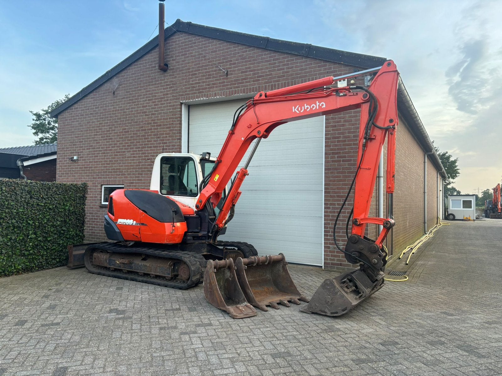 Kubota KX080-3 Minigraver graafmachine (2008), Articles professionnels, Agriculture | Tracteurs, Enlèvement