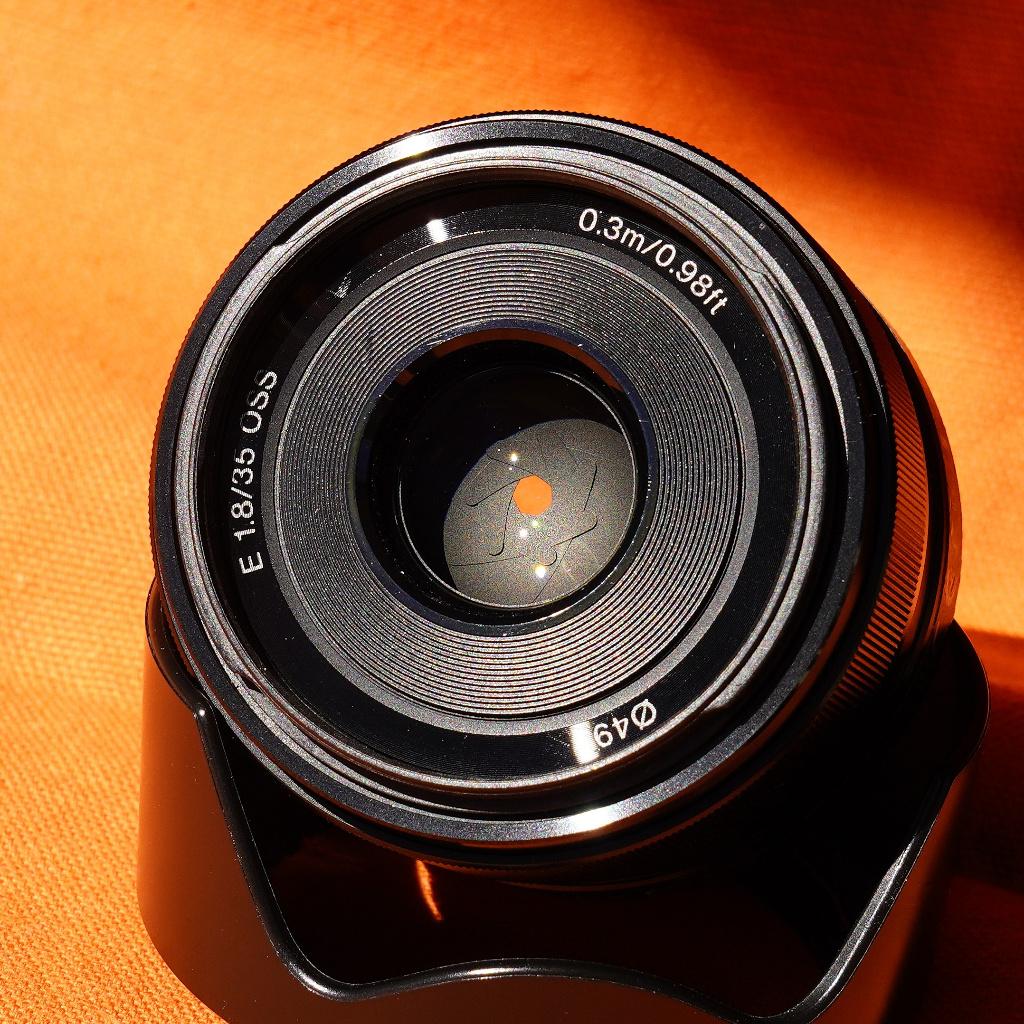 Sony 35 mm F1.8 OSS SEL35F18 stabilisé A6000 Nex, Enlèvement ou Envoi, Comme neuf, Lentille standard