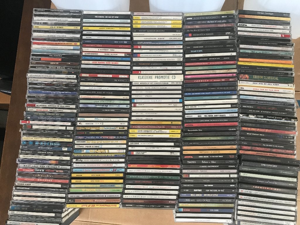 CD collectie + rek       µm, Enlèvement