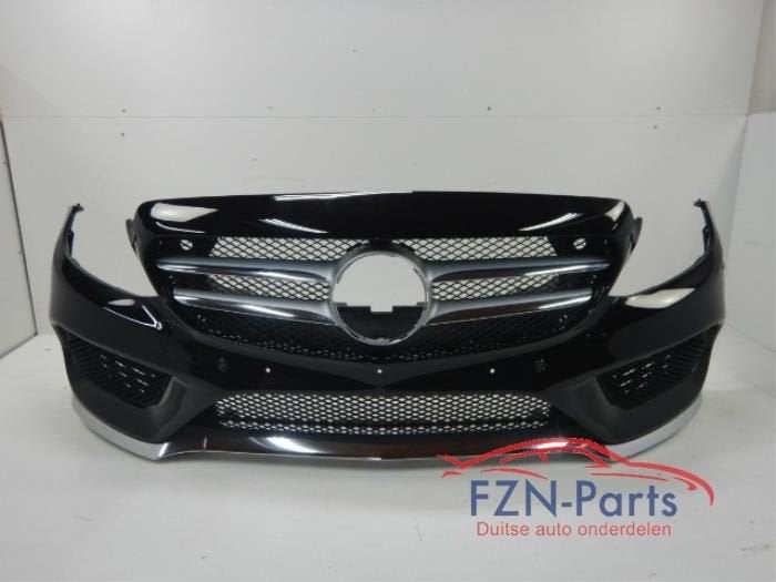 Mercedes-Benz C-Klasse W205 Voorbumper AMG Style 6PDC, Enlèvement ou Envoi, Utilisé, Avant, Pare-chocs