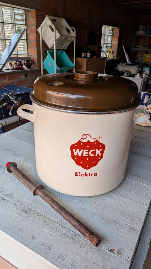 Weckketel en weckpotten /inmaakketel, Huis en Inrichting, Ophalen