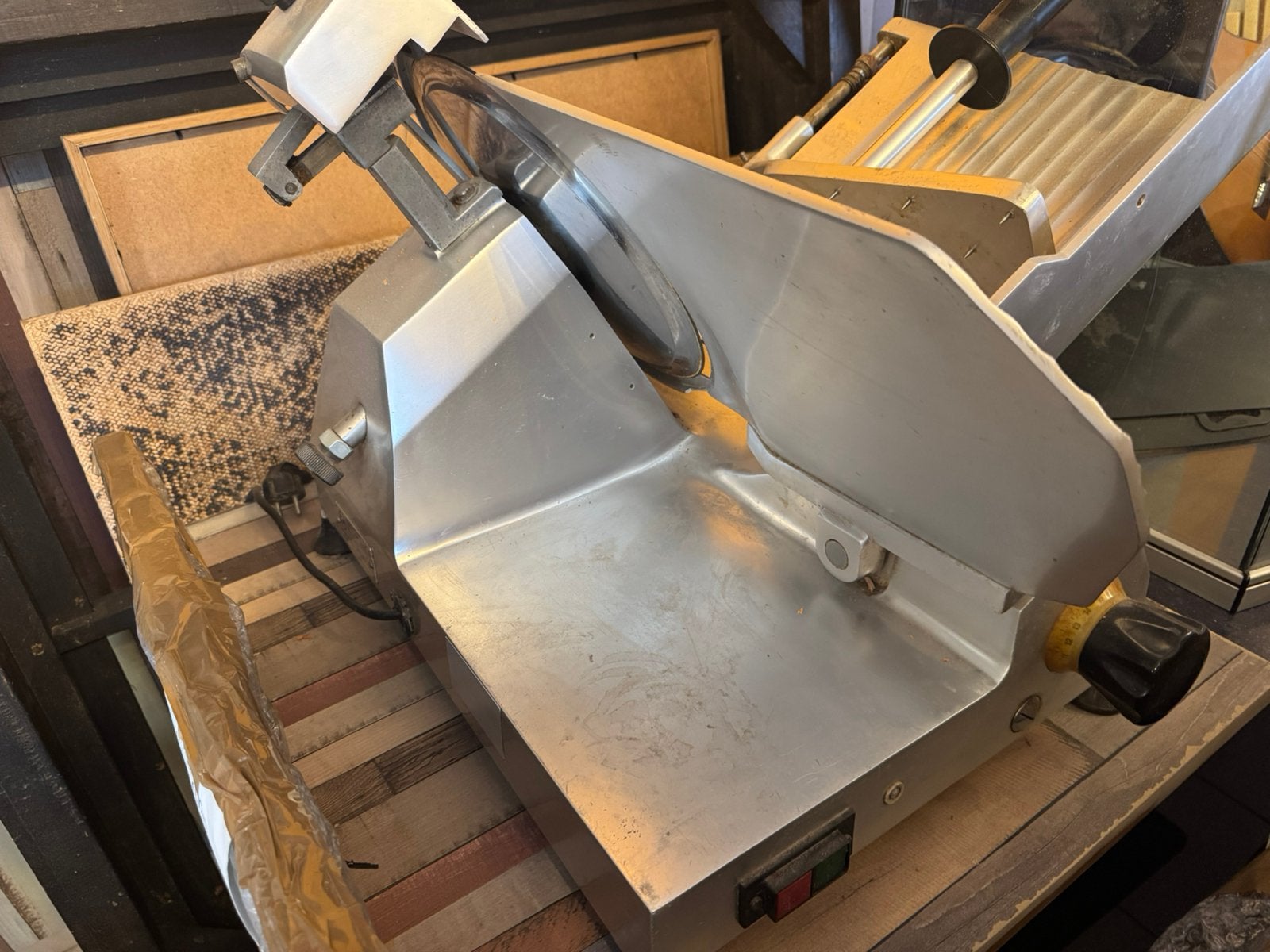 Trancheuse pro lames de 30cm, Enlèvement, Utilisé, Autres types