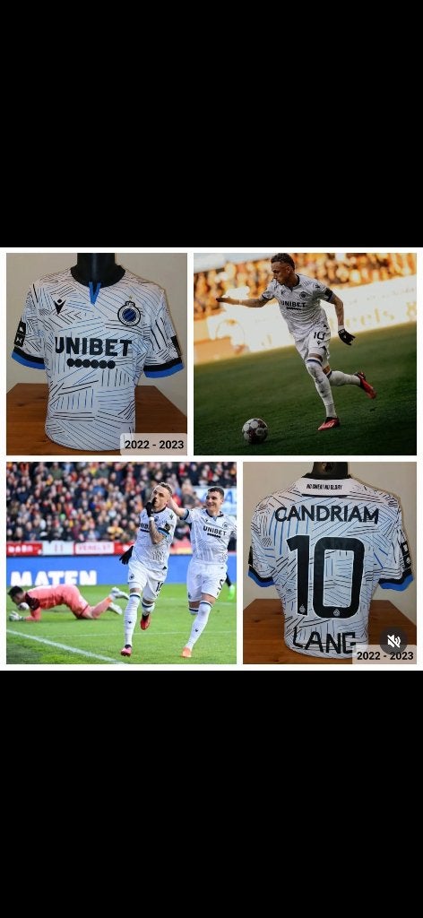 Club Brugge matchworn/issued shirt Noa Lang, Verzamelen, Ophalen of Verzenden, Zo goed als nieuw, Shirt