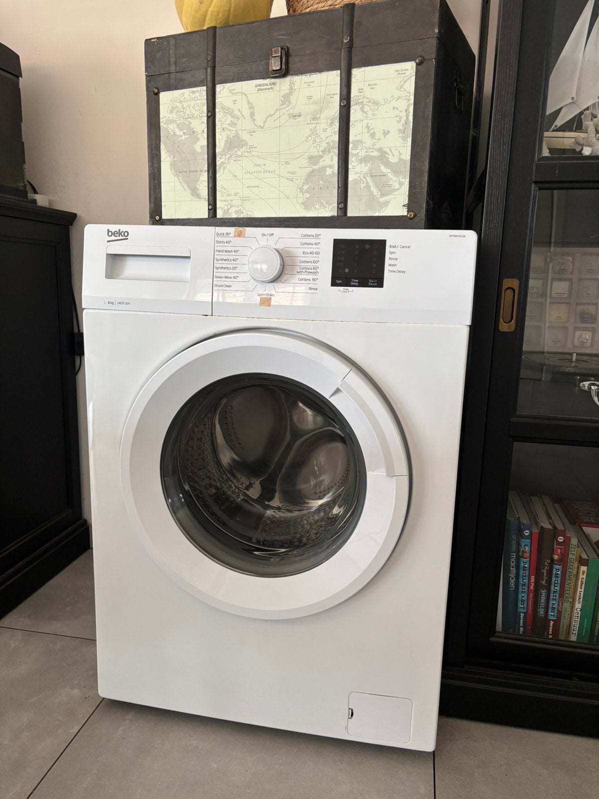 Beko wasmachine, Ophalen, Zo goed als nieuw