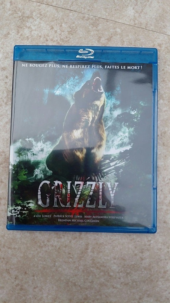 blu ray Grizzly, Ophalen of Verzenden, Zo goed als nieuw, Audio