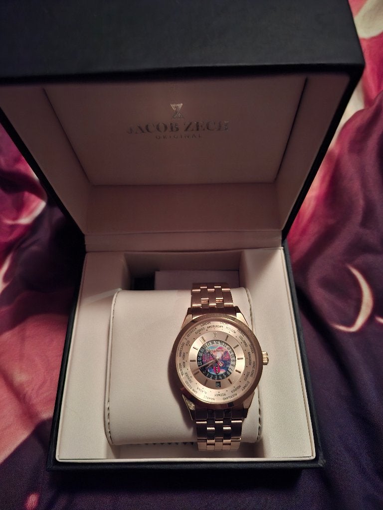 Mooie horloge, Bijoux, Sacs & Beauté, Montre-bracelet, Autres marques, Comme neuf, Enlèvement