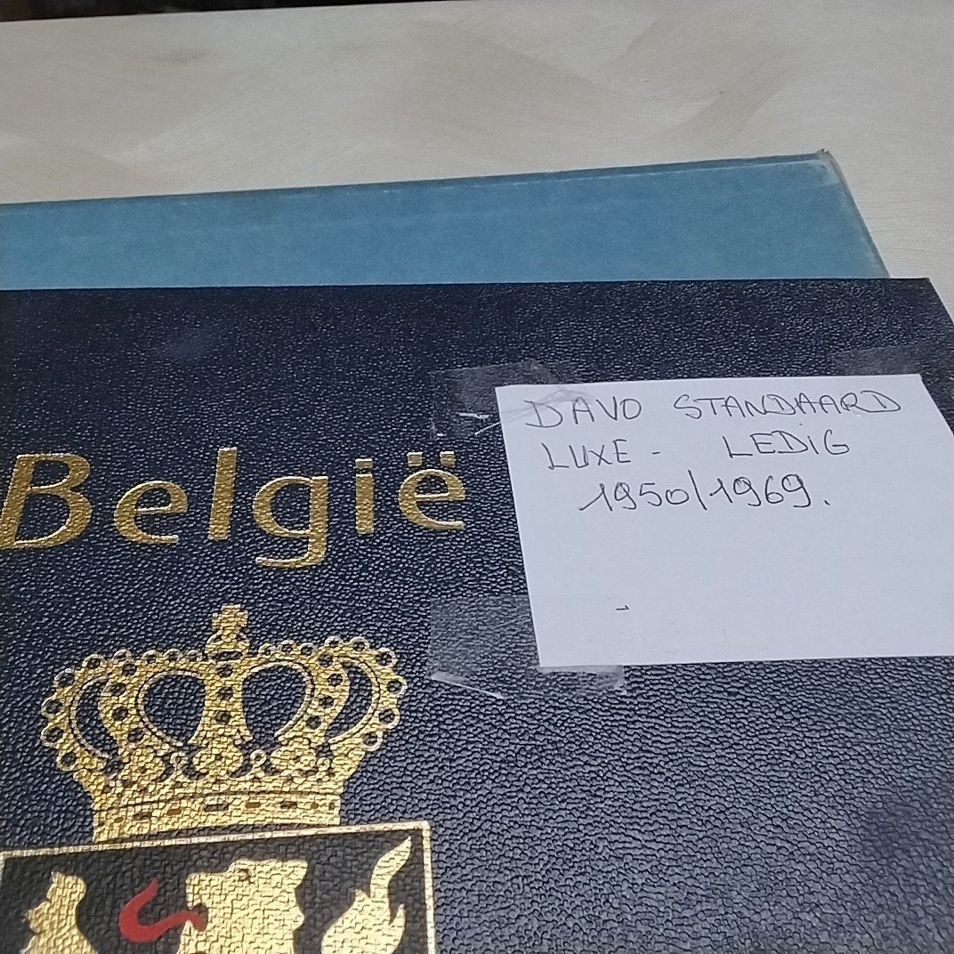 ALBUM DELUXE LEDIG DAVO STANDARD DE BELGIQUE 1950/1969, Enlèvement ou Envoi