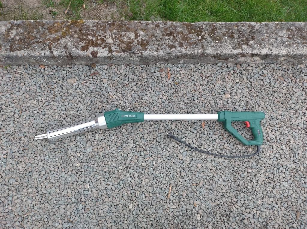 Elektrische onkruidbrander, Ophalen, Gebruikt