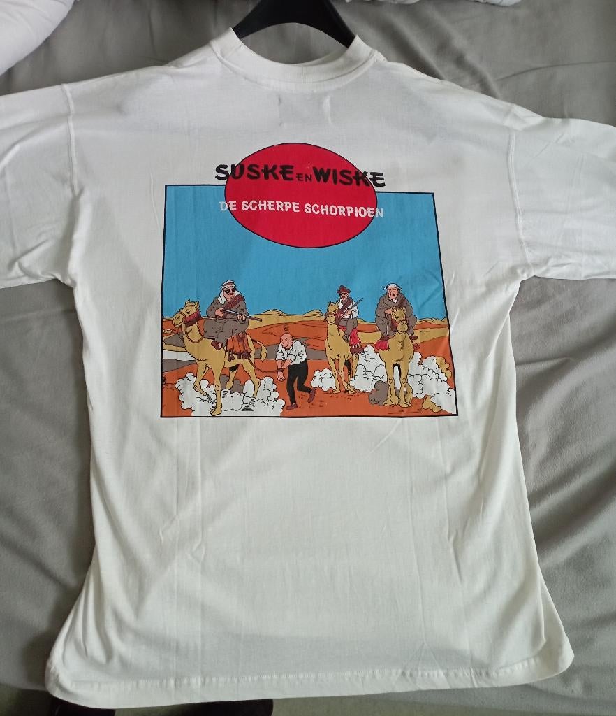 Bob et Bobette suske en wiske t-shirt vintage 1992 vanderste, Enlèvement ou Envoi, Willy Vandersteen, Une BD, Comme neuf