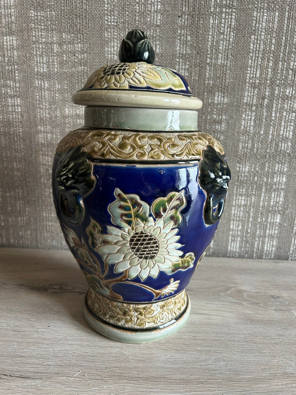 Joli pot à gingembre en céramique, Enlèvement