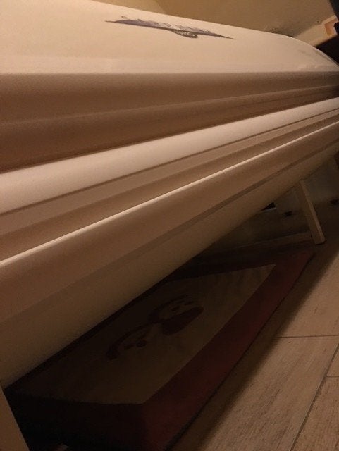 lit de bronzage, Enlèvement, Utilisé, Banc solaire double, 15 lampes ou plus