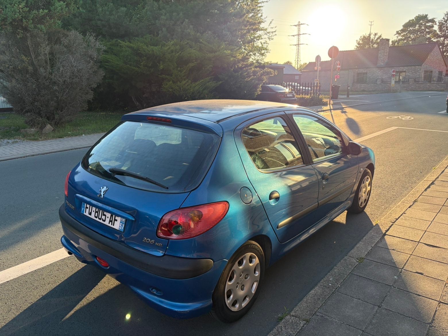 Peugeot 206, Autos : Pièces & Accessoires, Batteries & Accessoires, Peugeot, Enlèvement