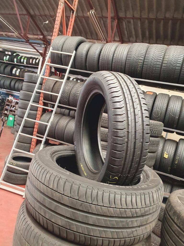165/60R15 CONTINENTAL top qualité avec montage et équilibrag, Enlèvement, Utilisé